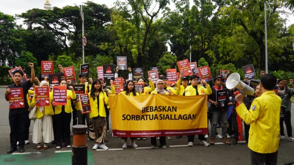 Solidaritas Masyarakat Sipil untuk Sorbatua Siallagan Berharap Putusan yang Adil untuk Sorbatua Siallagan