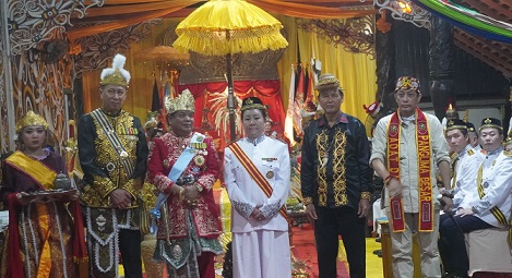 Maharaja Kutai Mulawarman Gelar Pesta Adat Budaya Melalui Upacara Cerau di Pampang, Samarinda